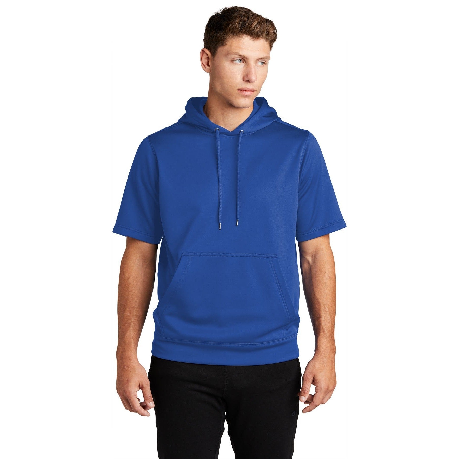 Sport-Tek-Sport-Tek ® Sport-Wick ® Fleece Short Sleeve Hooded Pullover. ST251-MedTech-5